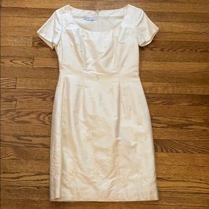 Phoebe Vintage Silk Embroidered Dress